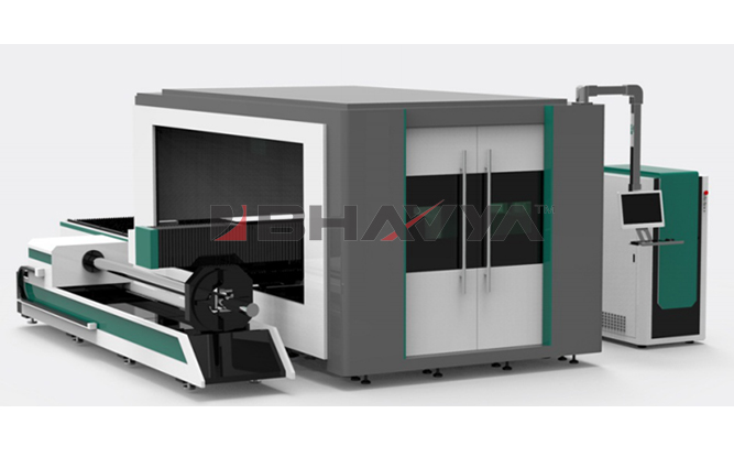 Casting Body With Enclosure, Pallet Changer &tube Cutting Attachment