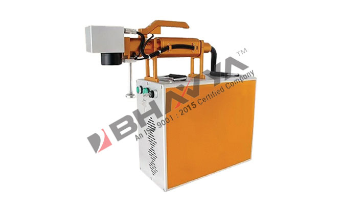 Portable Hand Held Fiber Laser Marking Machine