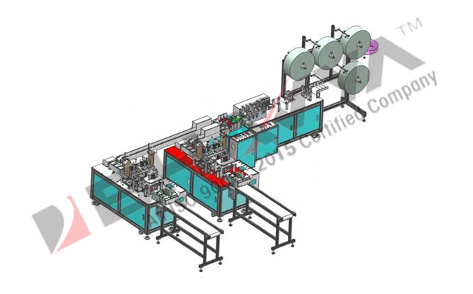 Automatic Non-Woven Face Mask Making Machine OHA-20001