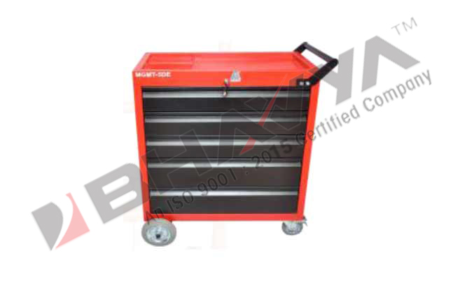 5D Tool Trolley With 5 Drawers