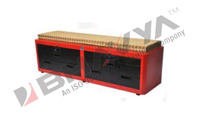 4D2C Tool Cabinet With 4 Drawer & 2 Cabinets