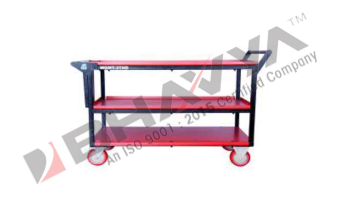 3T HD Heavy Duty Tray Trolley With 3 Tray