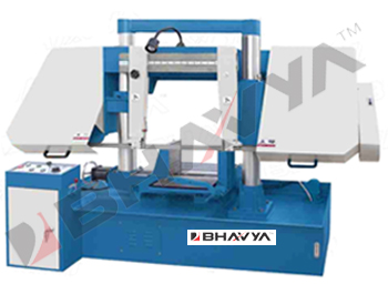 Double Column Semi Automatic Horizontal Bandsaw Machine (Heavy Duty)