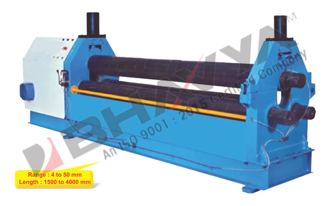 3 Roll Pyramid Type Hydro-Mechanical Plate Bending