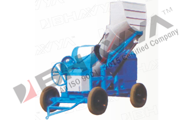 Concrete Mixer (Hydraulically Operated Hopper)