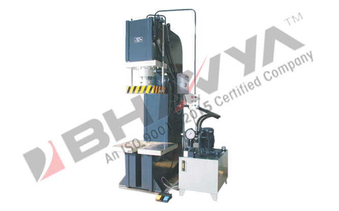 Hydraulic Press - "C" Type Power Operated