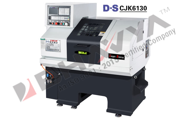 Square Hard Guide Way Flat Bed Lathe (CJK-6130)