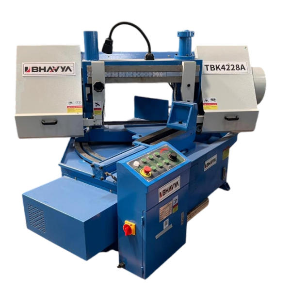 Double Column Semi-Automatic (Degree Cutting) Bandsaw: TBK4228A